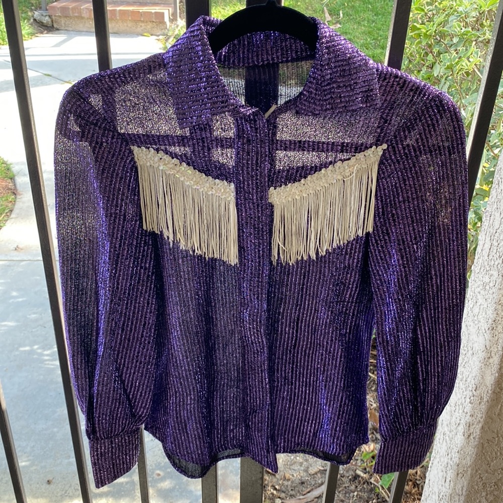 Western Rodeo Queen Blouse Custom Made